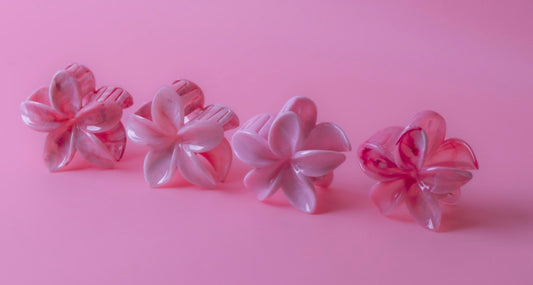 4 Hair Clips ٤ كلبسات شعر