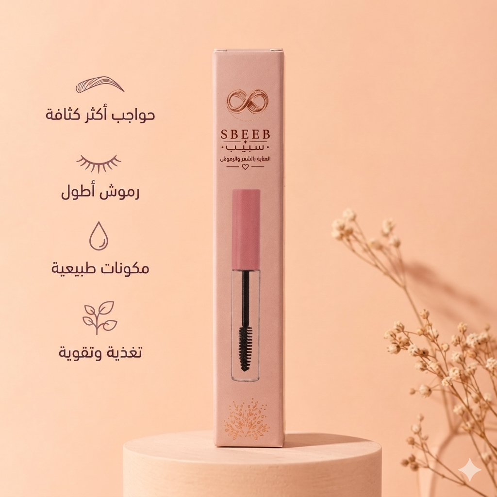 مسكرا مكثف للحواجب والرموش