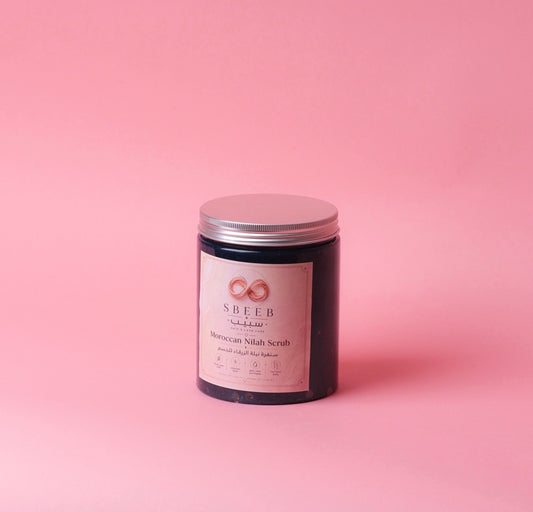 Moroccoan Nilah Scrub سنفرة النيلة الزرقاء