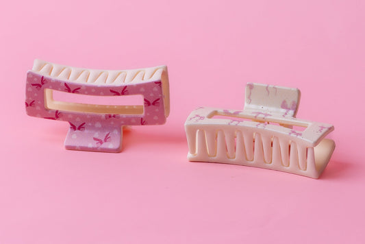 2 Hair Clips كلبسات شعر