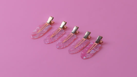 Hair clips كلبسات شعر ٥ حبات