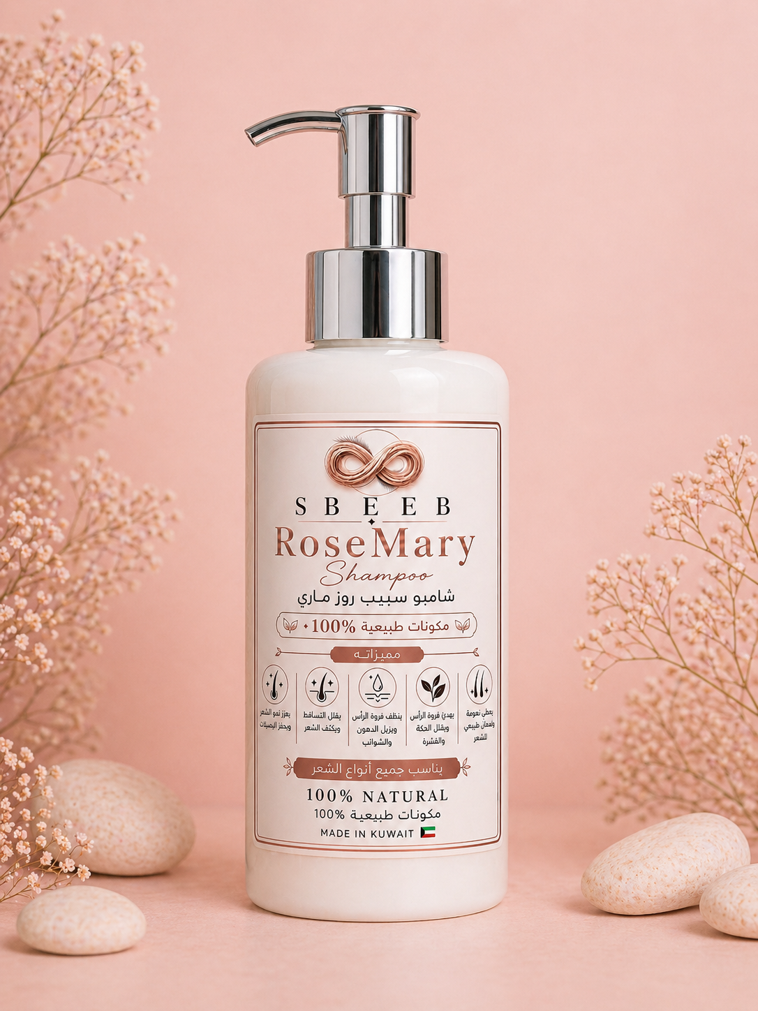 RoseMary Shampoo شامبو روزماري